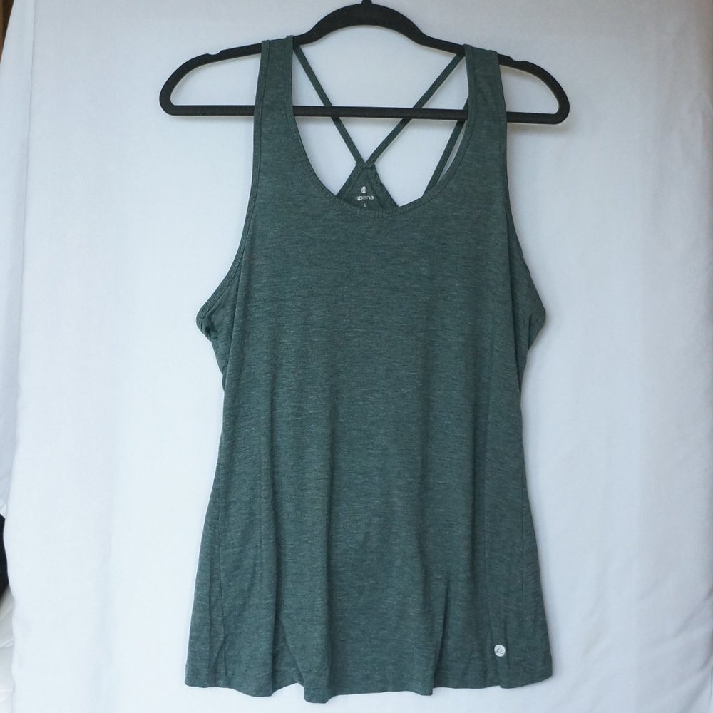 Apana Open Back Strappy Workout Tank